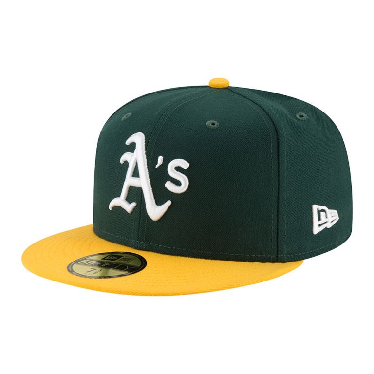 Gorras New Era Mlb Verdes - Oakland Athletics Authentic On Field Home 59FIFTY 42785CESZ